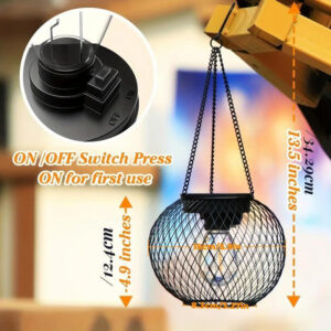 IP65 Waterproof Solar Light brings festive lighting to your holiday and seasonal decorations.