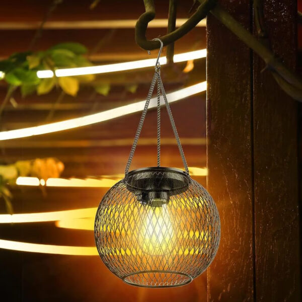 The IP65 Waterproof Solar Light is perfect for year-round outdoor use, rain or shine.