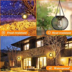 Illuminate your pathways with the long-lasting IP65 Waterproof Solar Light, powered by solar energy.