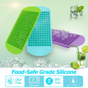 LFGB Silicone Ice Trays are BPA-free and non-toxic.