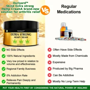 Ourlyard™ Extra Strong Hemp Cream